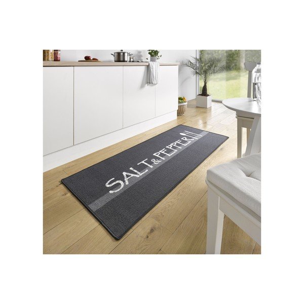 Szary chodnik kuchenny Hanse Home Salt & Pepper, 67x180 cm-image-4