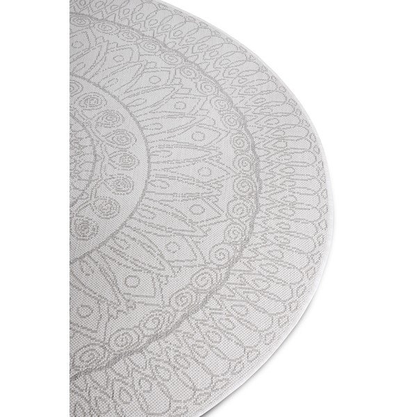 Jasnoszary okrągły dywan ø 120 cm Spirit – Hanse Home-image-4