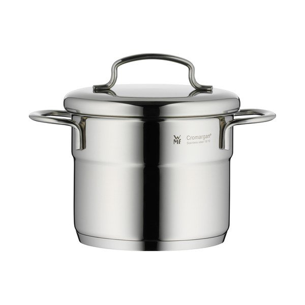 Garnek nierdzewny z pokrywką WMF Cromargan® Mini, ⌀ 12 cm-image-1