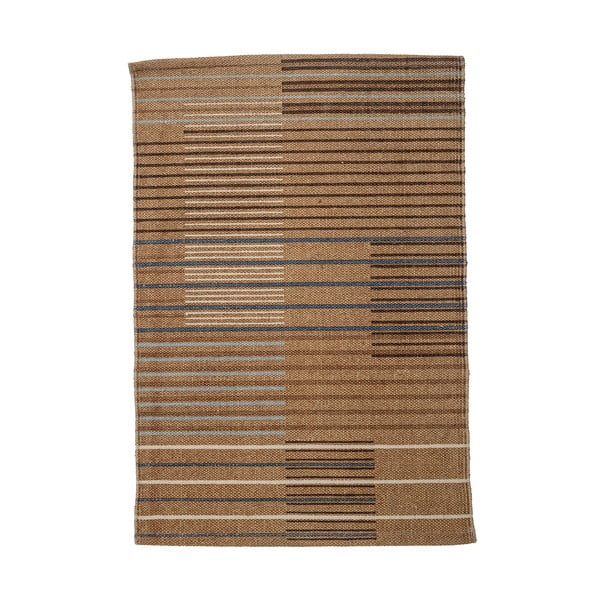 Brązowy dywan odpowiedni do prania 55x80 cm Boon – Bloomingville