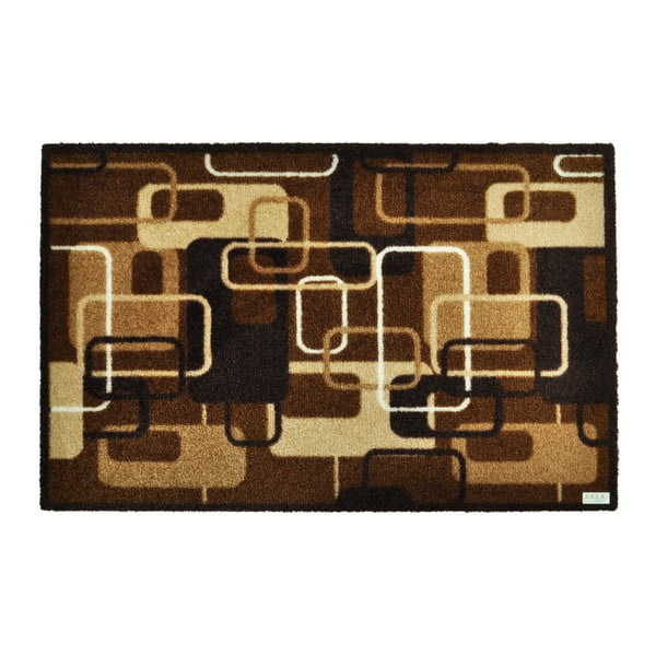 Brązowa wycieraczka Hans Home Design Retro Brown, 50x70 cm