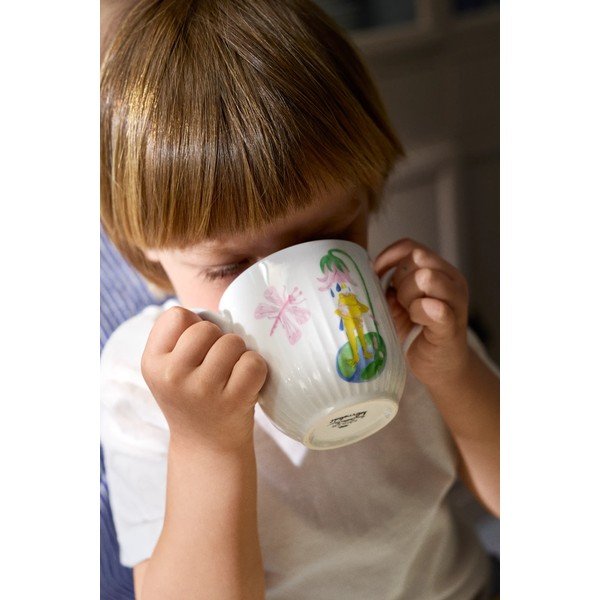 Porcelanowy zestaw naczyń dla dzieci 3 szt. Hammershøi Kids – Kähler Design-image-2