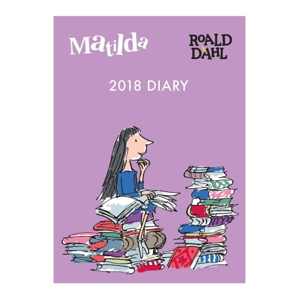 Kalendarz 2018 Portico Designs Roald Dahl Matilda, A6