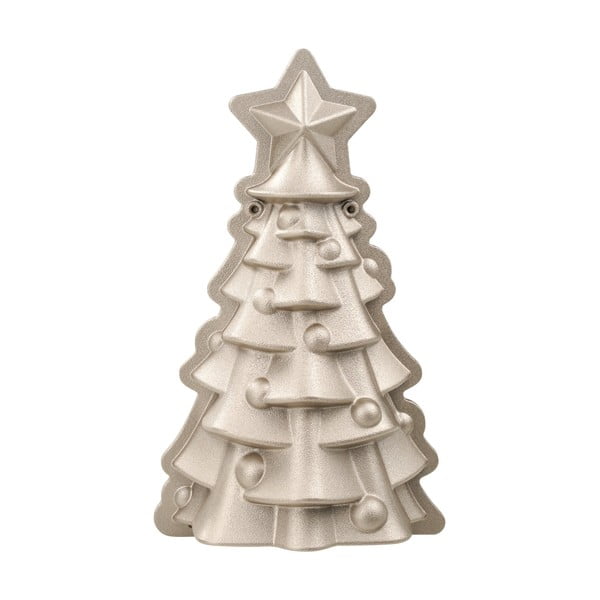 Beżowa aluminiowa forma do pieczenia Dr. Oetker White Christmas Baking, 16 x 26 cm-image-2