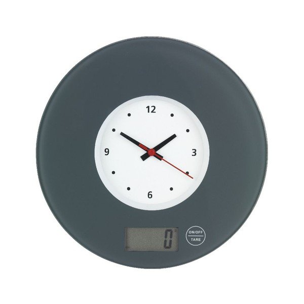 Szara waga kuchenna z zegarem Wenko Clock-image-2