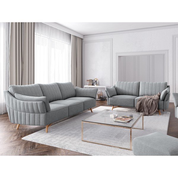 Szara sofa Interieurs 86 Elysée, 174 cm-image-1