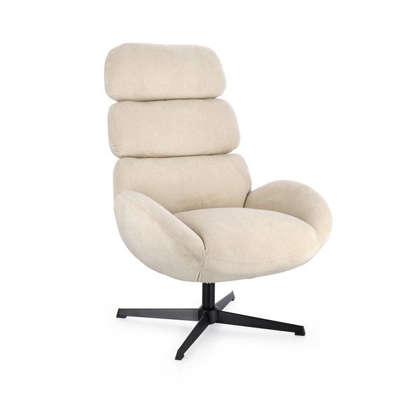 Beżowy obrotowy fotel Violante – Bizzotto
