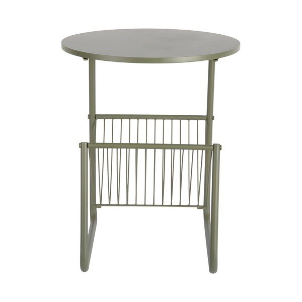 Metalowy okrągły stolik ø 40 cm Riqueza Revista – Leitmotiv-image-4