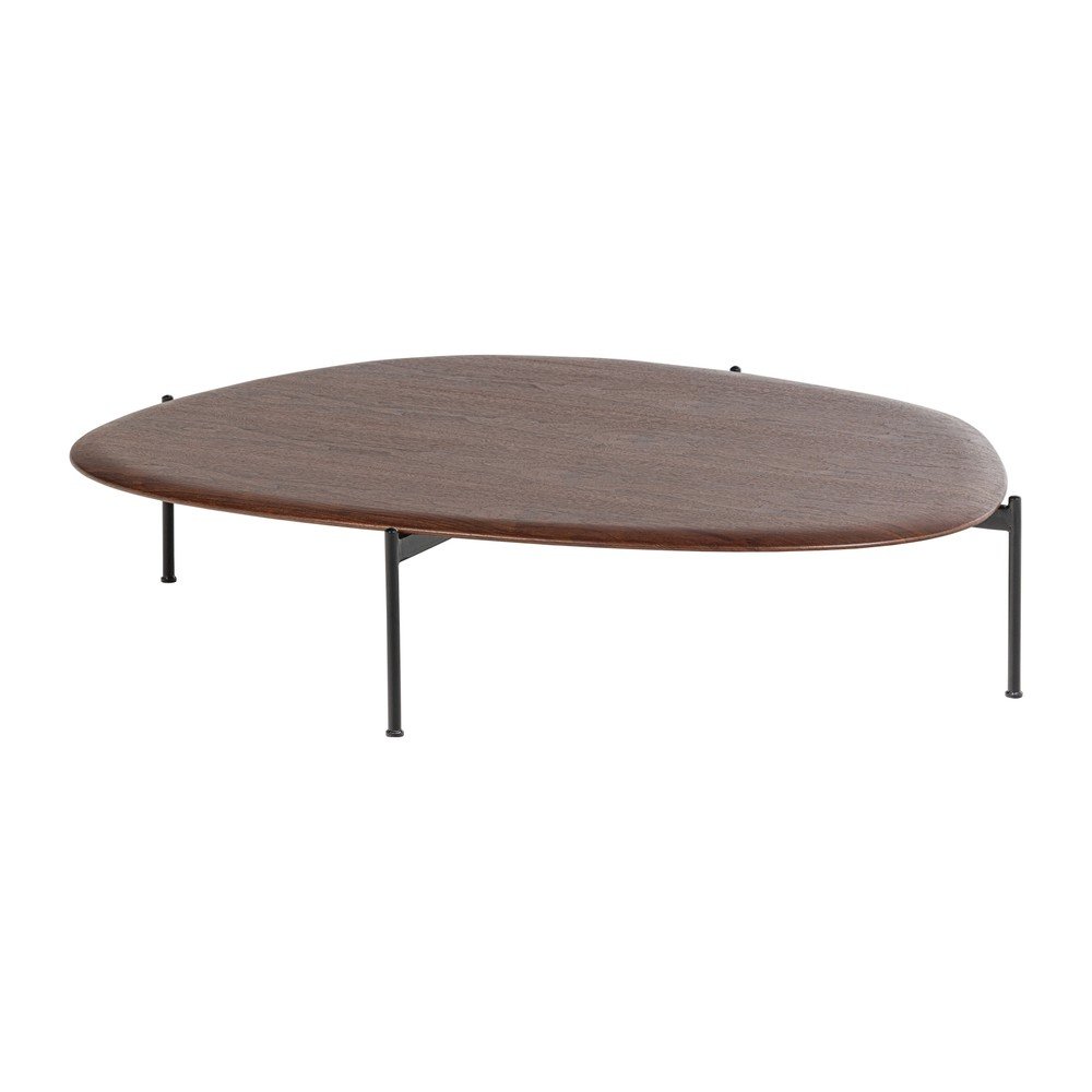 Stolik w ciemnym naturalnym kolorze 97x121 cm Kota – WOOOD