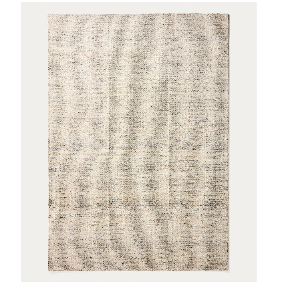 Kremowy wełniany dywan tkany ręcznie 200x300 cm Lenuo – Kave Home