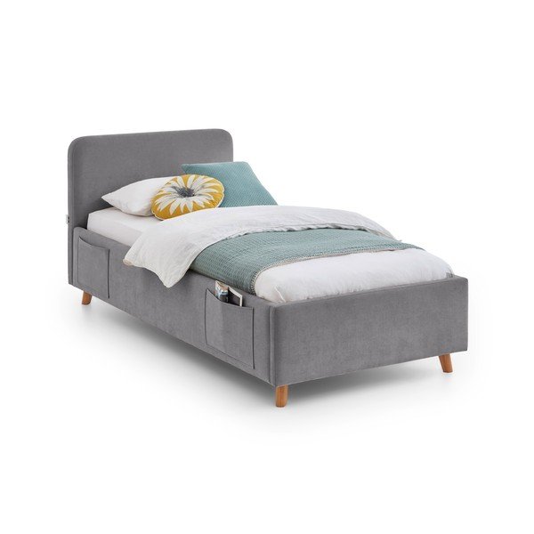 Szare łóżko dziecięce bez stelaża 90x200 cm Cosy – Meise Möbel