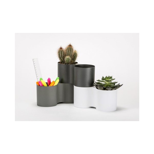 Komplet 3 doniczek Plastia Moduloo-image-3