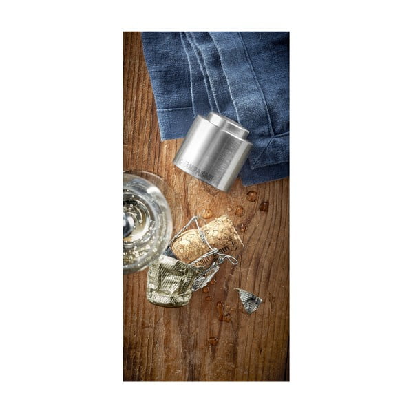 Nierdzewna zatyczka do szampana lub Prosecco WMF Cromargan® Wine-image-3