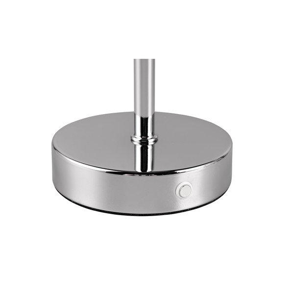 Lampa stołowa LED w kolorze srebra z połyskiem ze ściemniaczem (wys. 30 cm) Jeff – Reality-image-3