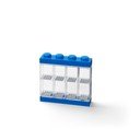 Niebieski pojemnik kolekcjonerski na 8 mini figurek LEGO®