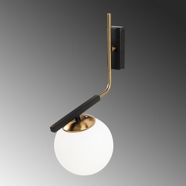 Czarny metalowy kinkiet Opviq lights Olympia-image-1