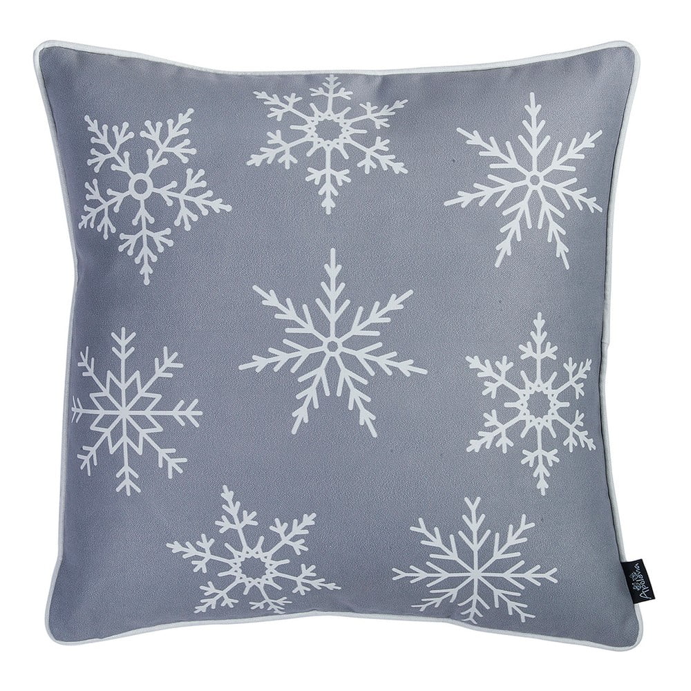 Mike&Co. New York Christmas Snowflakes Throw Pillow Covers