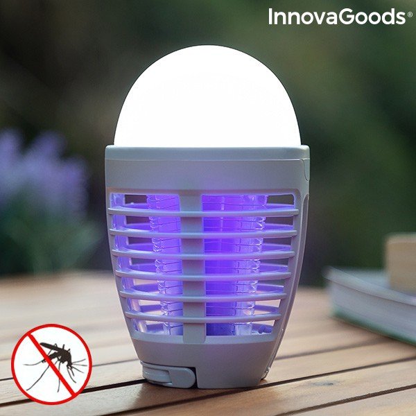 Lampka kempingowa na komary z funkcją ładowania 2w1 InnovaGoods-image-1