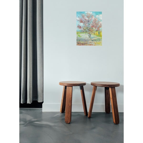 Obraz – reprodukcja 30x40 cm Pink Peach Trees, Vincent van Gogh – Fedkolor-image-1