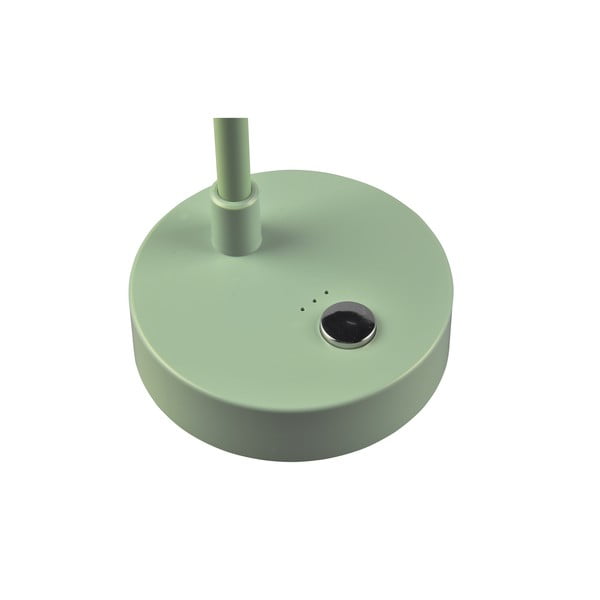 Jasnozielona lampa stołowa LED ze ściemniaczem (wys. 28 cm) Lenny – Trio-image-4