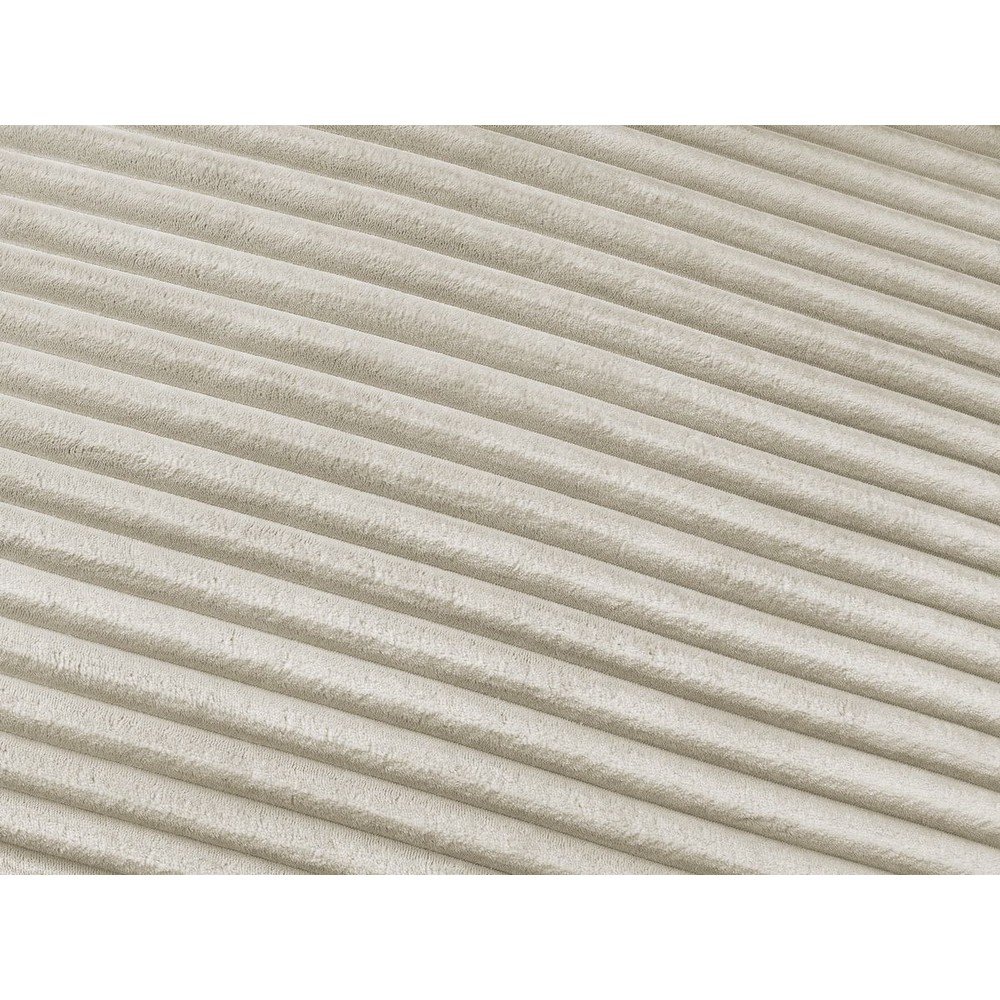 Beżowa sztruksowa rozkładana sofa do spania 220 cm Hugo – Bobochic Paris (zdjęcie 10)