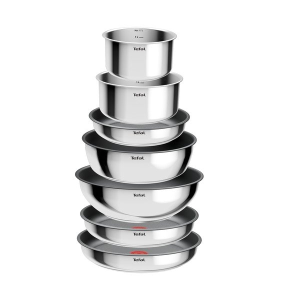 Zestaw garnków aluminiowych 15 szt. INGENIO Cook Eat L881SF04 – Tefal-image-2