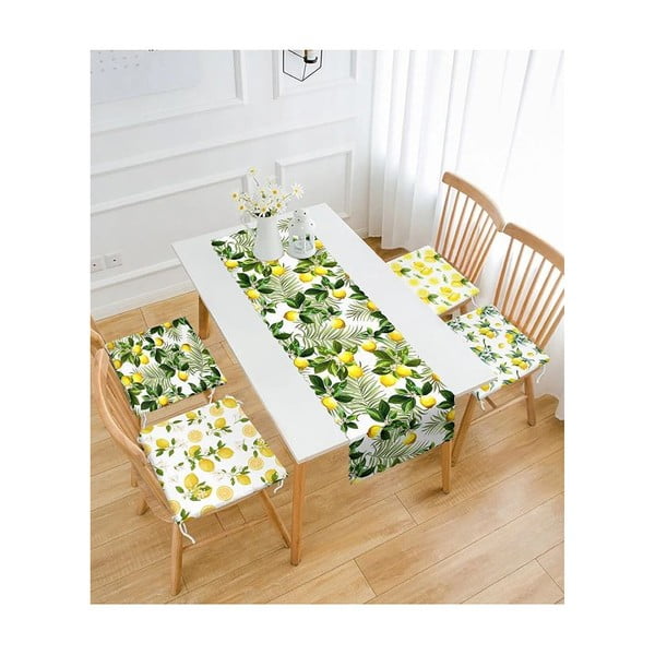 Zestaw 4 poduszek na krzesła i bieżnika 40x40 cm – Mila Home