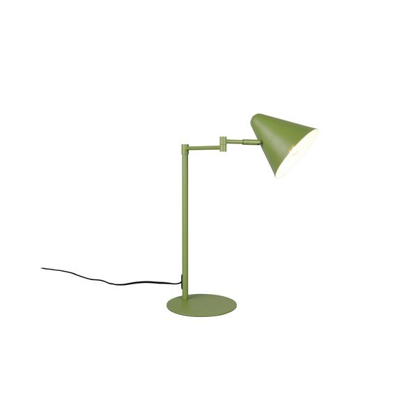 Zielona lampa stołowa z elastyczną konstrukcją (wysokość 50,5 cm) Cosima – Trio-image-3