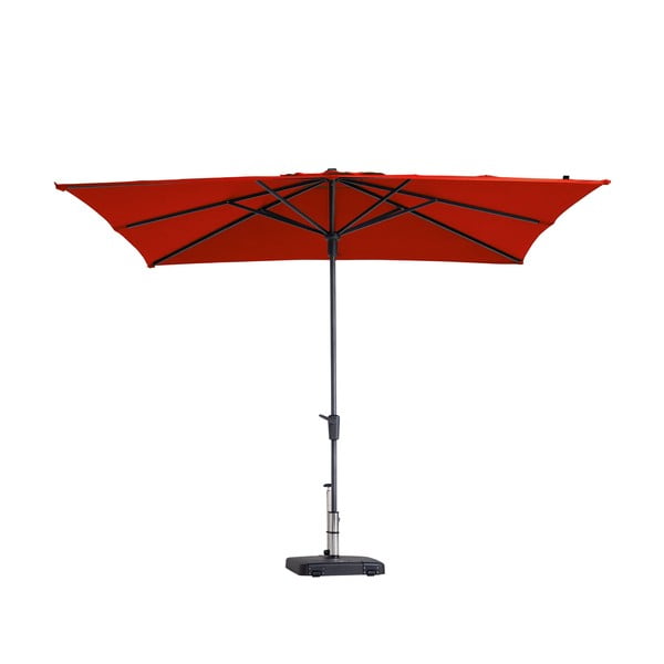 Czerwony parasol ogrodowy 280x280 cm Syros − Madison
