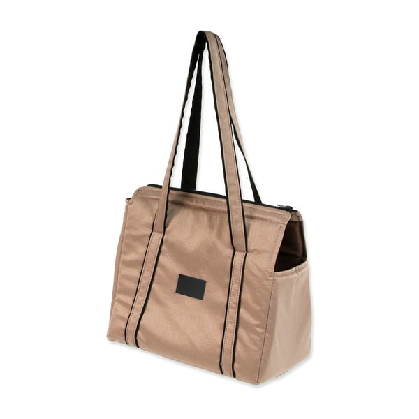 Torba transportowa dla psów w kolorze złota Dog Fantasy Platinum – Plaček Pet Products