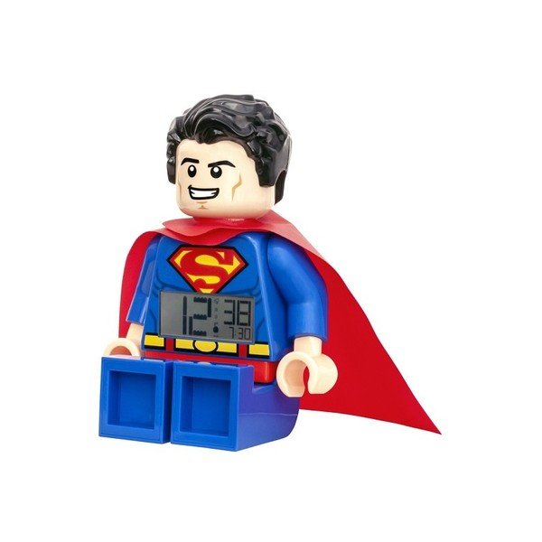 Zegar z budzikiem LEGO® Superman-image-3