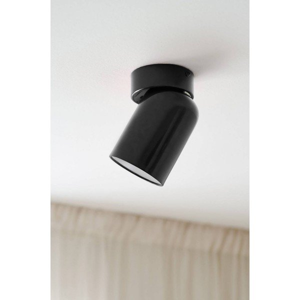 Czerwona metalowa lampa punktowa z elastyczną konstrukcją/ze ściemniaczem ø 10,5 cm Ara – Jotex-image-2