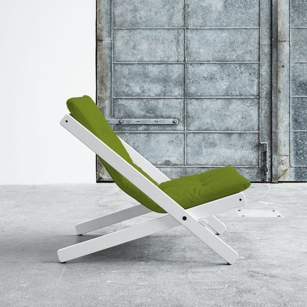 Fotel składany Karup Boogie White/Lime-image-1