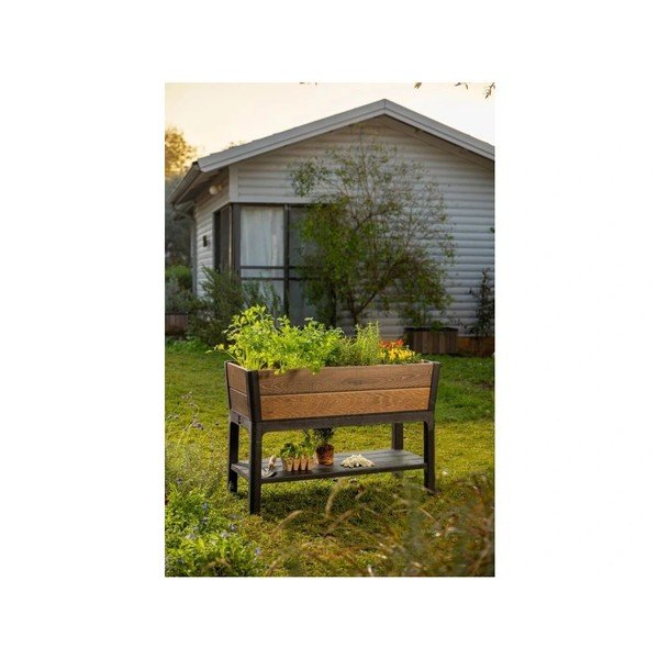 Podwyższona grządka Deco Walnut – Keter-image-1