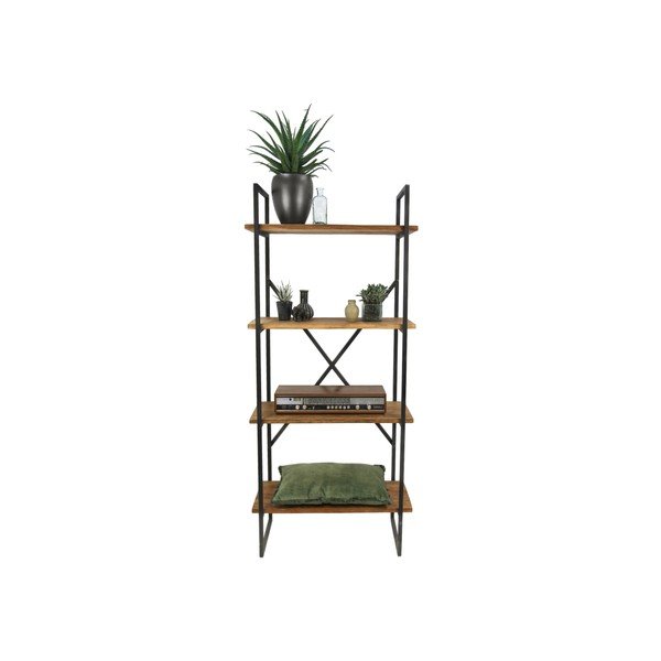 Półka z tekowego drewna HSM collection Storage Rack-image-1