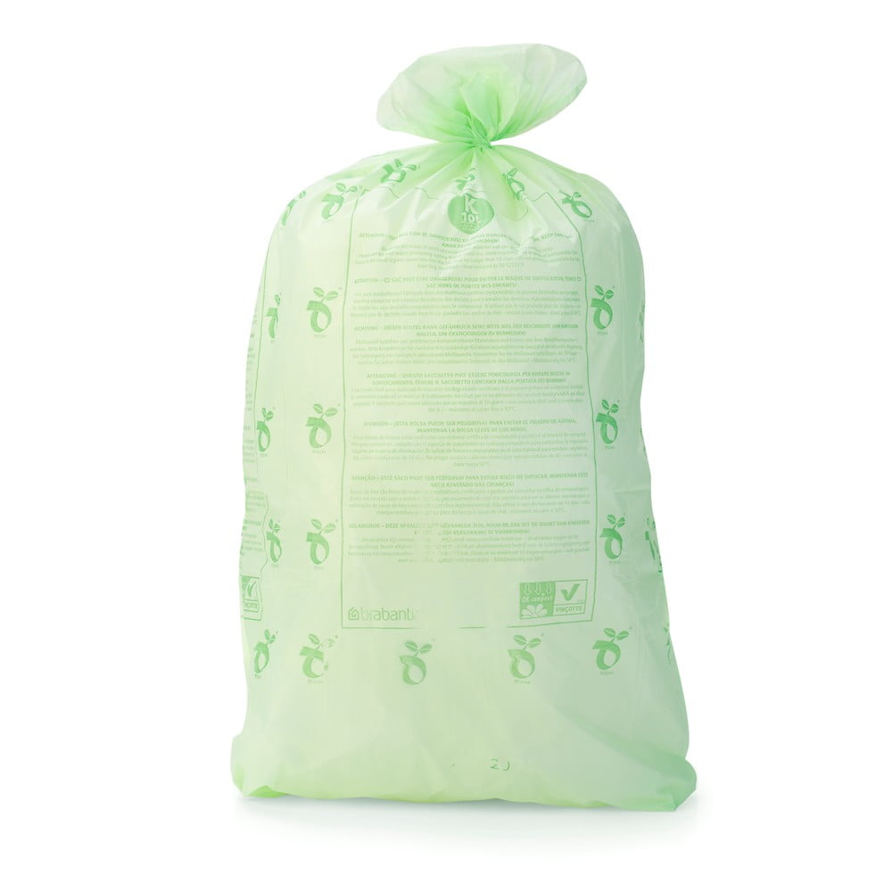Biodegradowalne worki na śmieci zestaw 10 szt. 10 l PerfectFit K – Brabantia (zdjęcie 4)