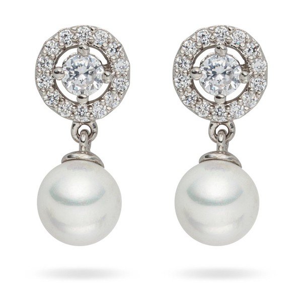 Perłowe kolczyki Pearls of London Kratos