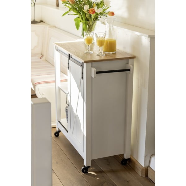 Barek na kółkach 40x80 cm Country House – Wenko-image-2