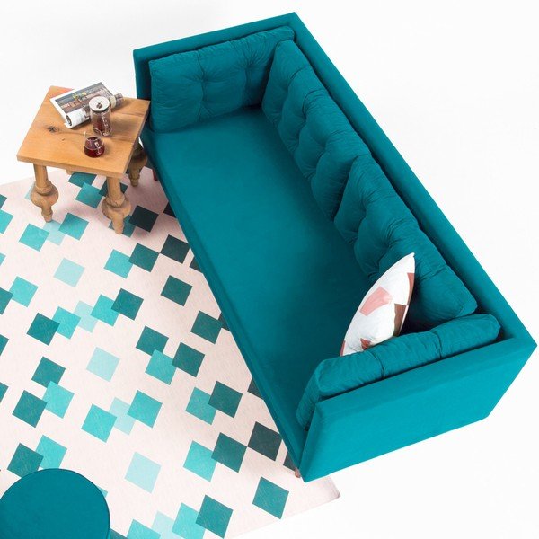 Turkusowa sofa Balcab Home Eva-image-3
