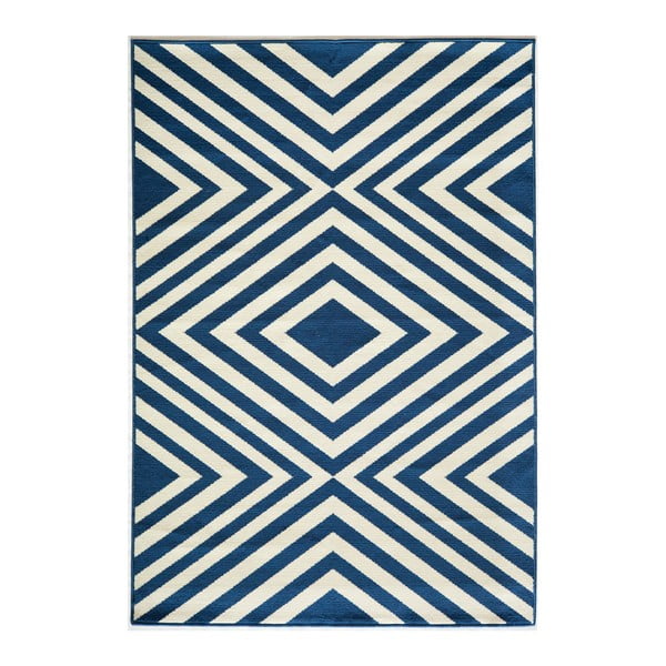 Niebieski dywan Nourison Baja Tumbes, 290x201 cm