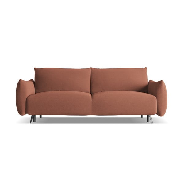 Różowa sofa 230 cm Malie – Makamii