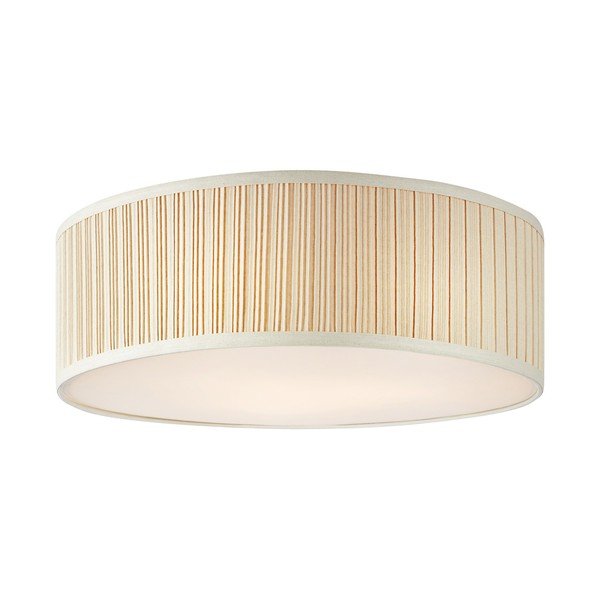 Beżowa metalowa lampa sufitowa z tekstylnym kloszem ø 57 cm Lux – Markslöjd