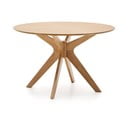 Okrągły stół z blatem w dekorze dębu ø 120 cm Naanim – Kave Home