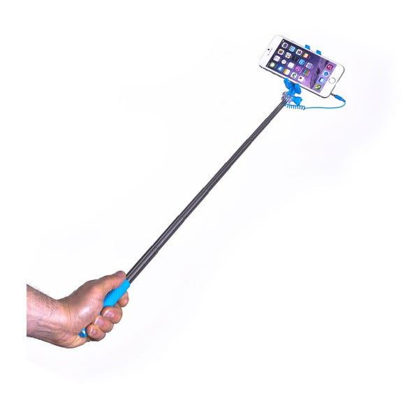 Selfie stick CELLY Mini selfie, jasnoniebieski-image-1