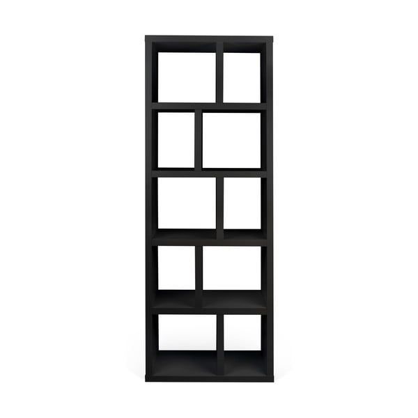 Czarny regał 70x198 cm Berlin – TemaHome