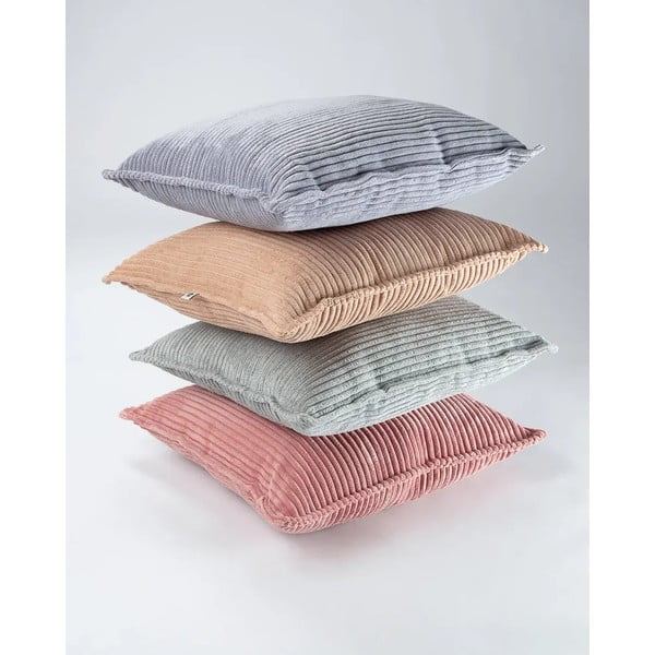 Różowa sztruksowa poduszka na sofę dziecięcą Bolster – Wigiwama-image-3