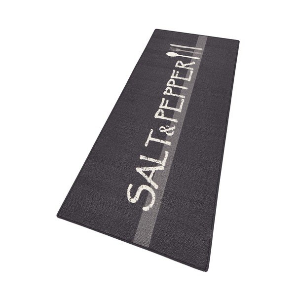 Szary chodnik kuchenny Hanse Home Salt & Pepper, 67x180 cm-image-2