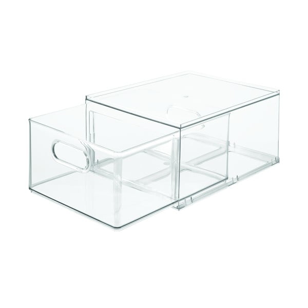 Przezroczysty pojemnik iDesign The Home Edit, 34x25,3x15,4 cm-image-1