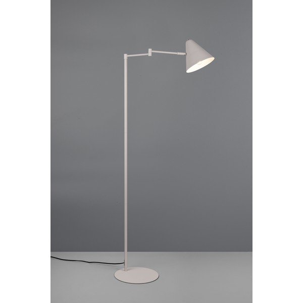 Lampa stojąca z elastyczną konstrukcją w kolorze kości słoniowej (wysokość 126,5 cm) Cosima – Trio-image-1