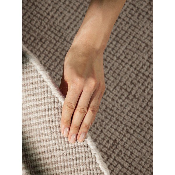 Kremowy wełniany okrągły dywan tkany ręcznie ø 160 cm Greenwich – Ted Baker-image-3